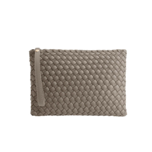 2 Genial Conceptstore Taupe Secret Clutch Front
