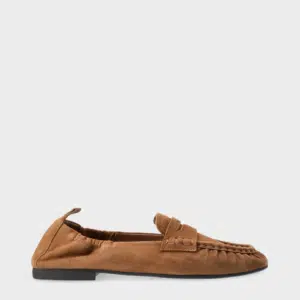 Copenhagen Studios Moccasin Loafer Cph885 Suede New Brown 2