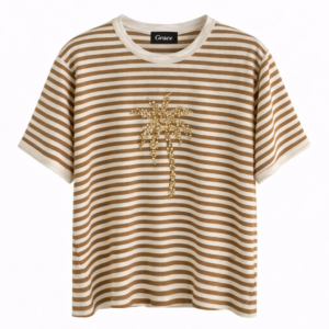 Grace Frotteeshirt Ringel Neue Kollektion 