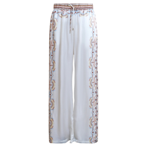 Hale Bob Hose Seide 'creme Braun Blau' 5ztm570a Ivr F