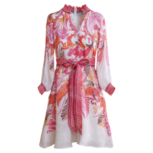 Hale Bob Kleid Leinen 'orange Rot' 5zdt632a Pnk F