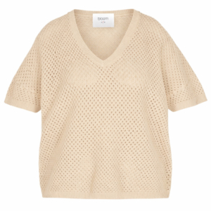 Bloom Relaxed Vneck Shirt Crochet Pattern