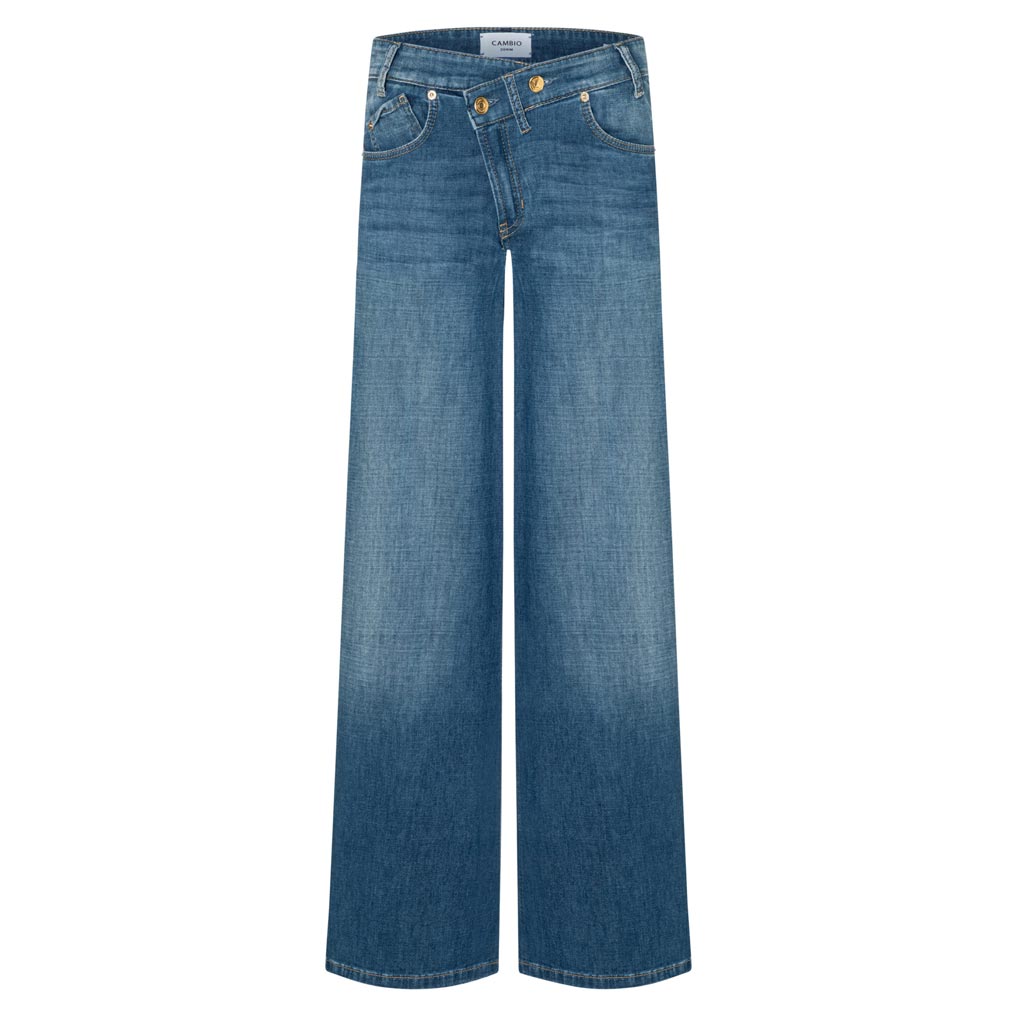 Cambio Jeans „baggy Asymmetrical “ Sunny Medium Contrast Cambio 62 5117 9152 0132 00 Scaled
