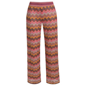 Milano Italy Hose Zickzack „toffee Print“ 62 5612 2353