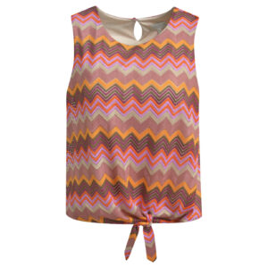 Milano Italy Stricktop Zickzack „toffee Print“ 62 5612 8796