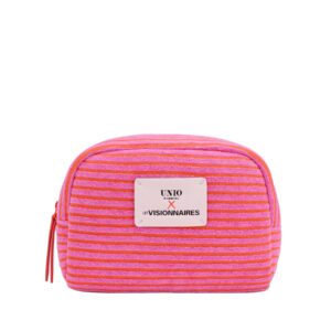 Unio Hamburg X Les Visionnaires Tasche 'brixen Frottee Pink Rot' 4262541702898 1
