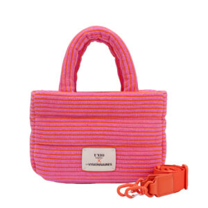 Unio Hamburg X Les Visionnaires Tasche 'cortina S Frottee Pink Rot' 4262541703178 1