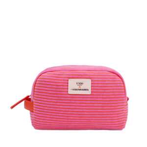 Unio Hamburg X Les Visionnaires Tasche 'livignio Frottee Pink Rot' 4262541702829 1
