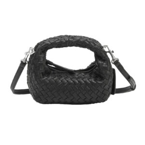 Genial Conceptstore Les Visionnaires Bags Greta Micro Weave Silky Black