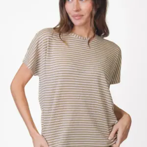 Gestreiftes T Shirt Mit Lurex Pamayu 5118658