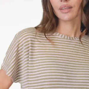 Gestreiftes T Shirt Mit Lurex Pamayu 7121971