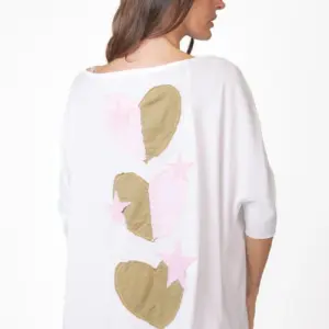 Oversize T Shirt Mit Ruecken Applikationen Papu 8784870
