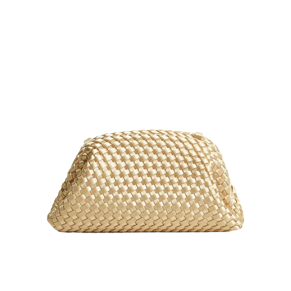 Marrea Tasche „pouch Champagne Satin Gold“