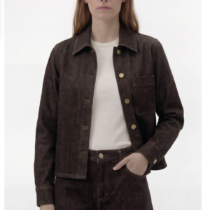 Goldgarn Hemd 68 The Denim Shirt Brown 1