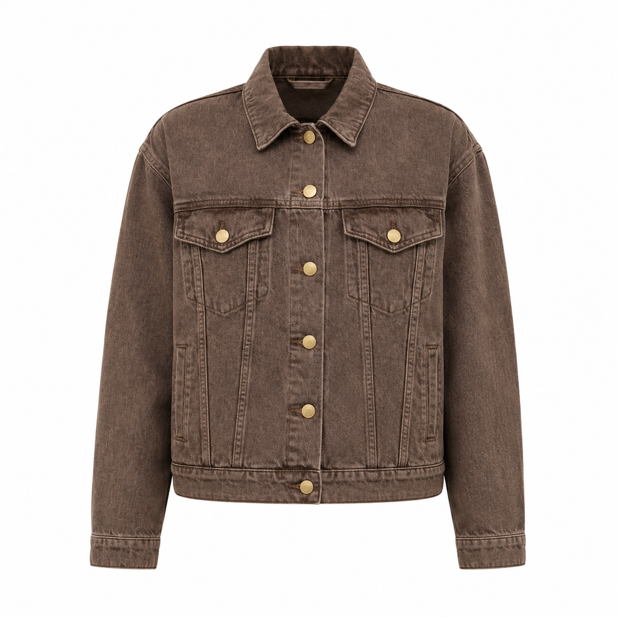 Goldgarn Jacke 68 The Shaped Jacket Lightbrown 1