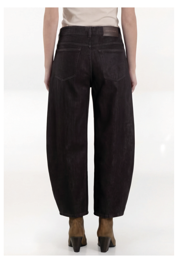 Goldgarn Jeans Luzenberg Classic Barrel Brown 1