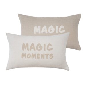 Pad Kissenhuelle Cozy Up 35x60 Sand Creme Moments