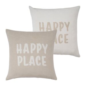 Pad Kissenhuelle Cozy Up 50x50 Sand Creme Happy