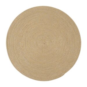 Pad Teppich Poi Ø Beige