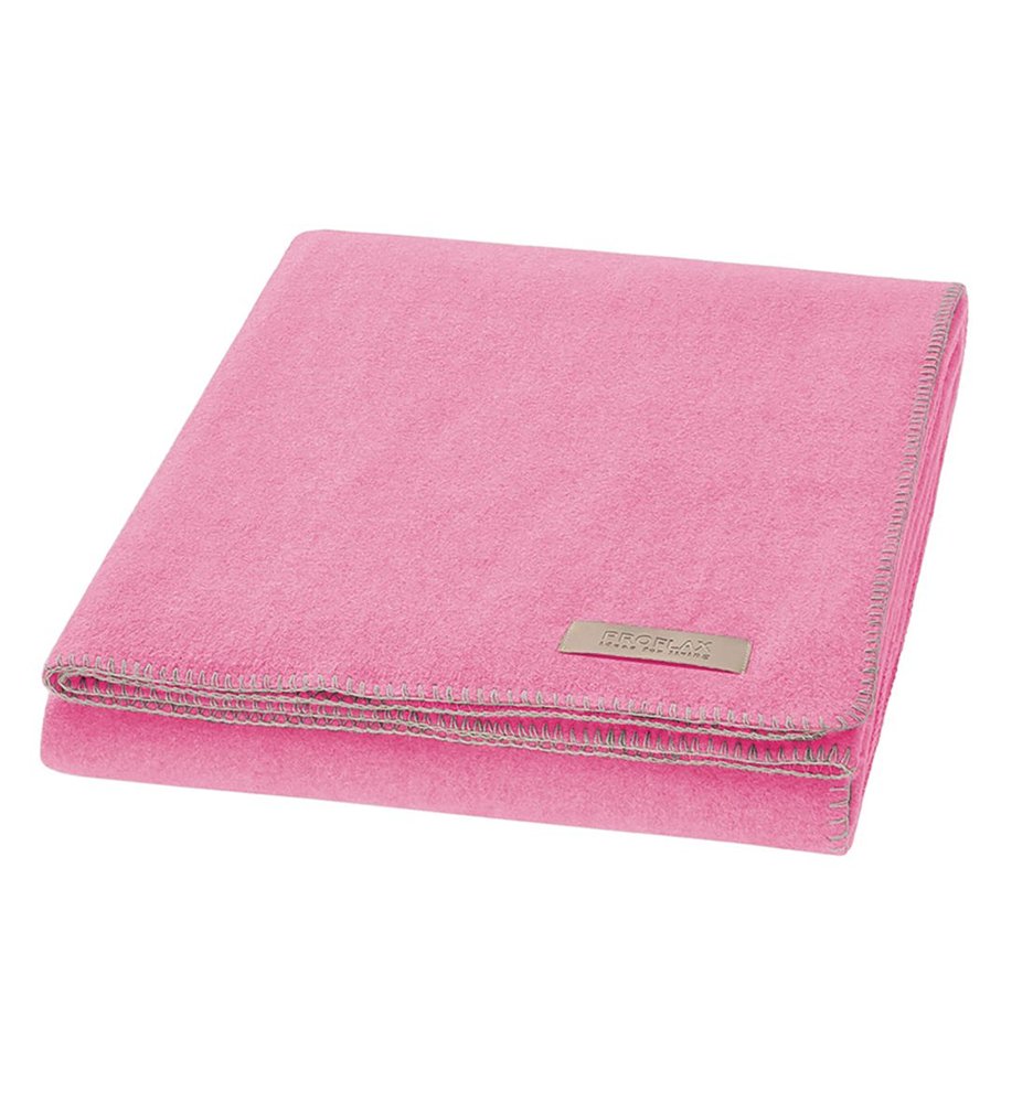 Pad Wohndecke Proflax Fleece 160x200 Light Pink 1105x1181