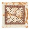 Purschoen Bandana 'fenetre Tie Dye Camel Chocolate'