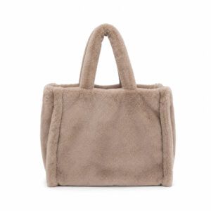 Rino&pelle Kunstfell Shopper „daan“ Mocha Latte