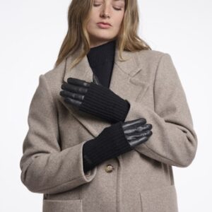 Rino&Pelle Lederhandschuhe Infinity Black