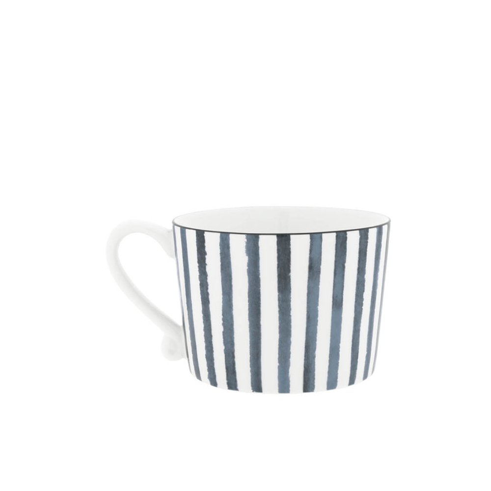 Bastion Collections Tasse Iris Blue Big Stripe Genial Conceptstore