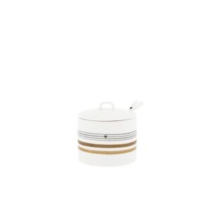 Bastion Collections Zuckerdose Brown Und Black Stripes Genial Conceptstore 2