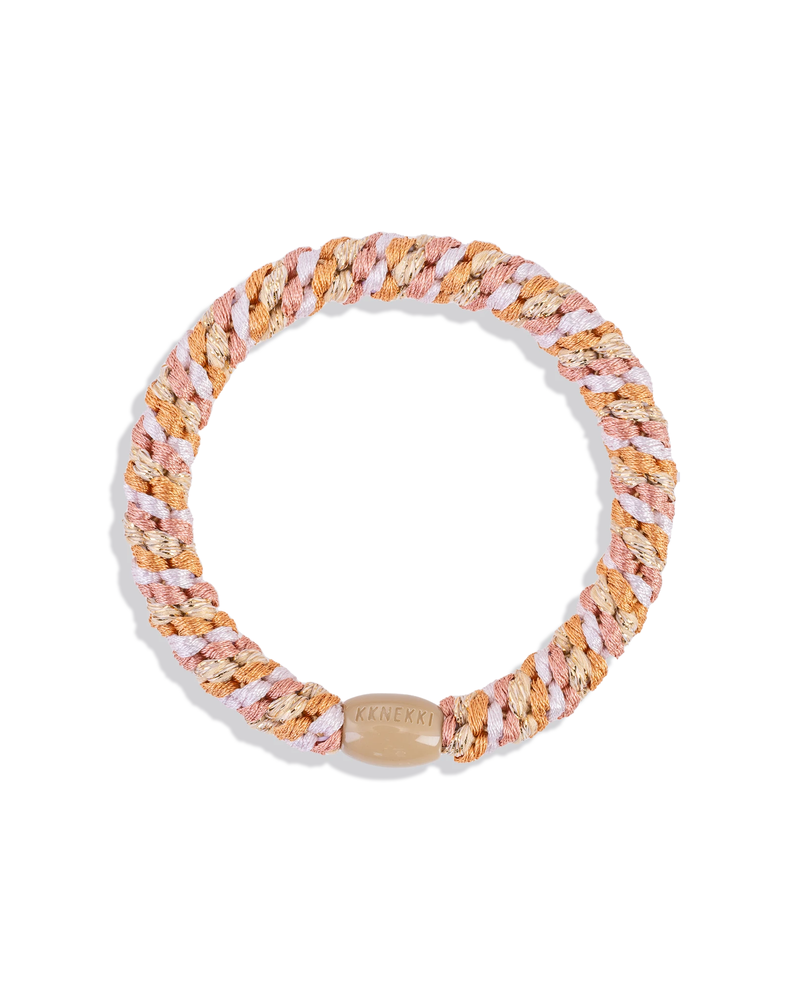 KKNEKKI Haargummi Mix Pink Nude Glitter
