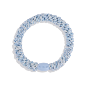 KKNEKKI Haargummi Sparkling Blue Glitter