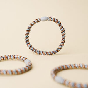 KKNEKKI Haargummi Mix Rosegold Seablue