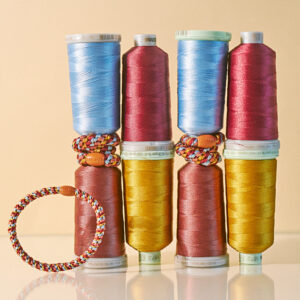KKNEKKI Haargummi Mix Terracotta Teal