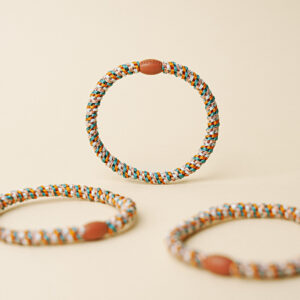 KKNEKKI Haargummi Mix Terracotta Teal