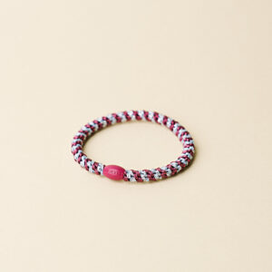 KKNEKKI Haargummi Rosewood Seablue Glitter
