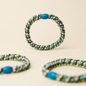 KKNEKKI Haargummi Mix Army Teal
