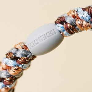 KKNEKKI Haargummi Mix Rosegold Seablue