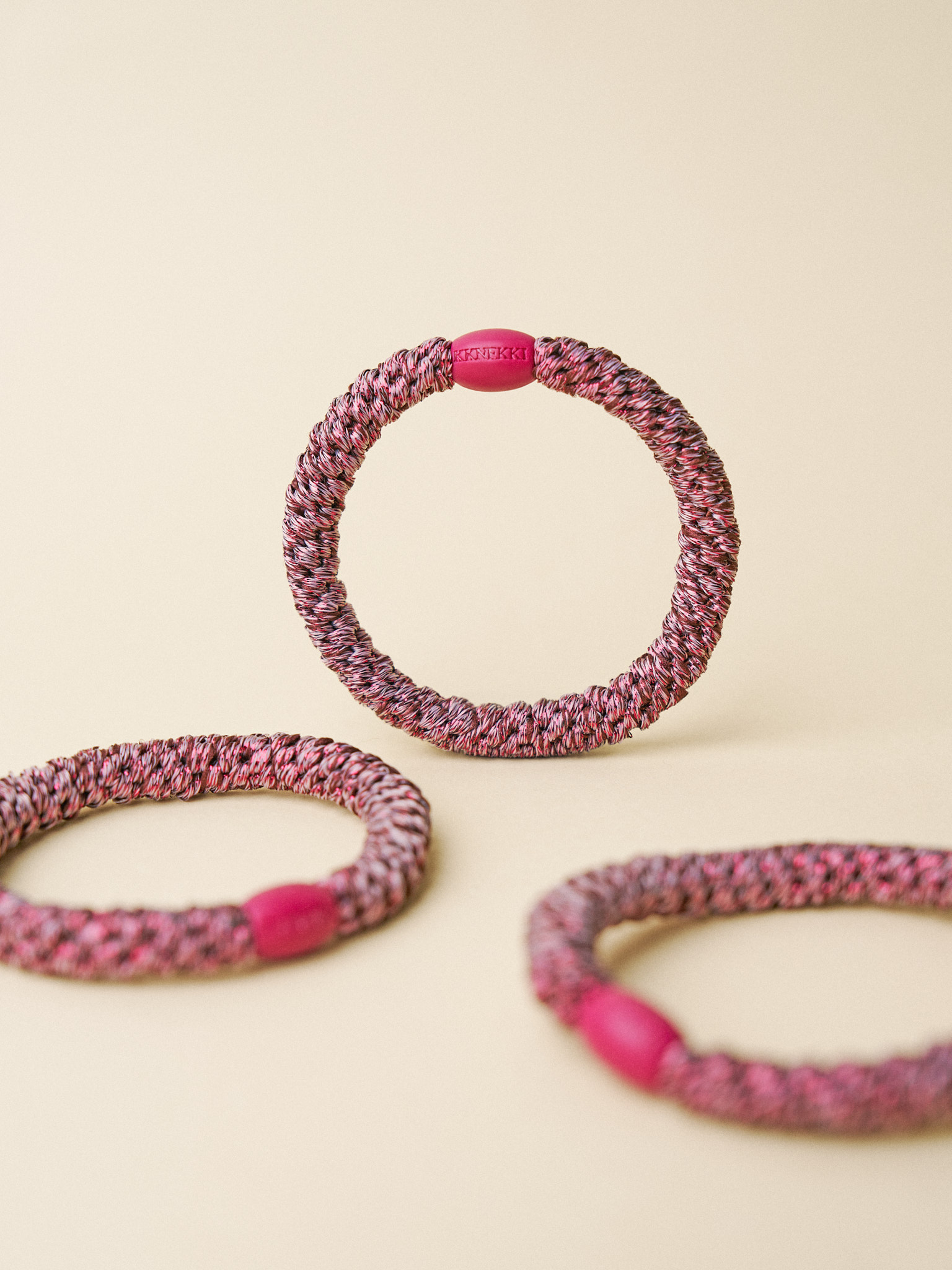 KKNEKKI Haargummi Rosewood Glitter