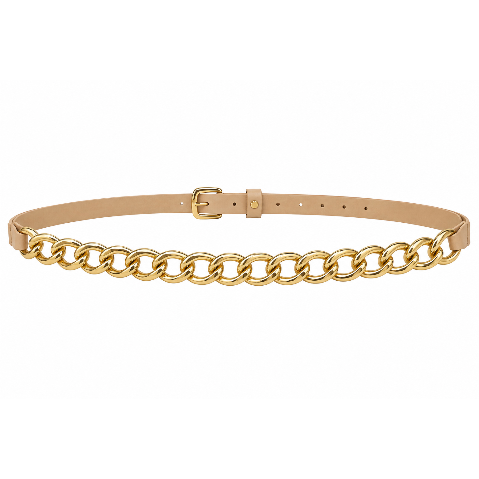 Rino Pelle Kettenguertel „pixie“ Beige