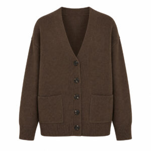 Withblack Cardigan 'camilla Cookie Brown'