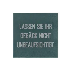 Räder Cocktailserviette Lassen sie ihr Gebäck nicht