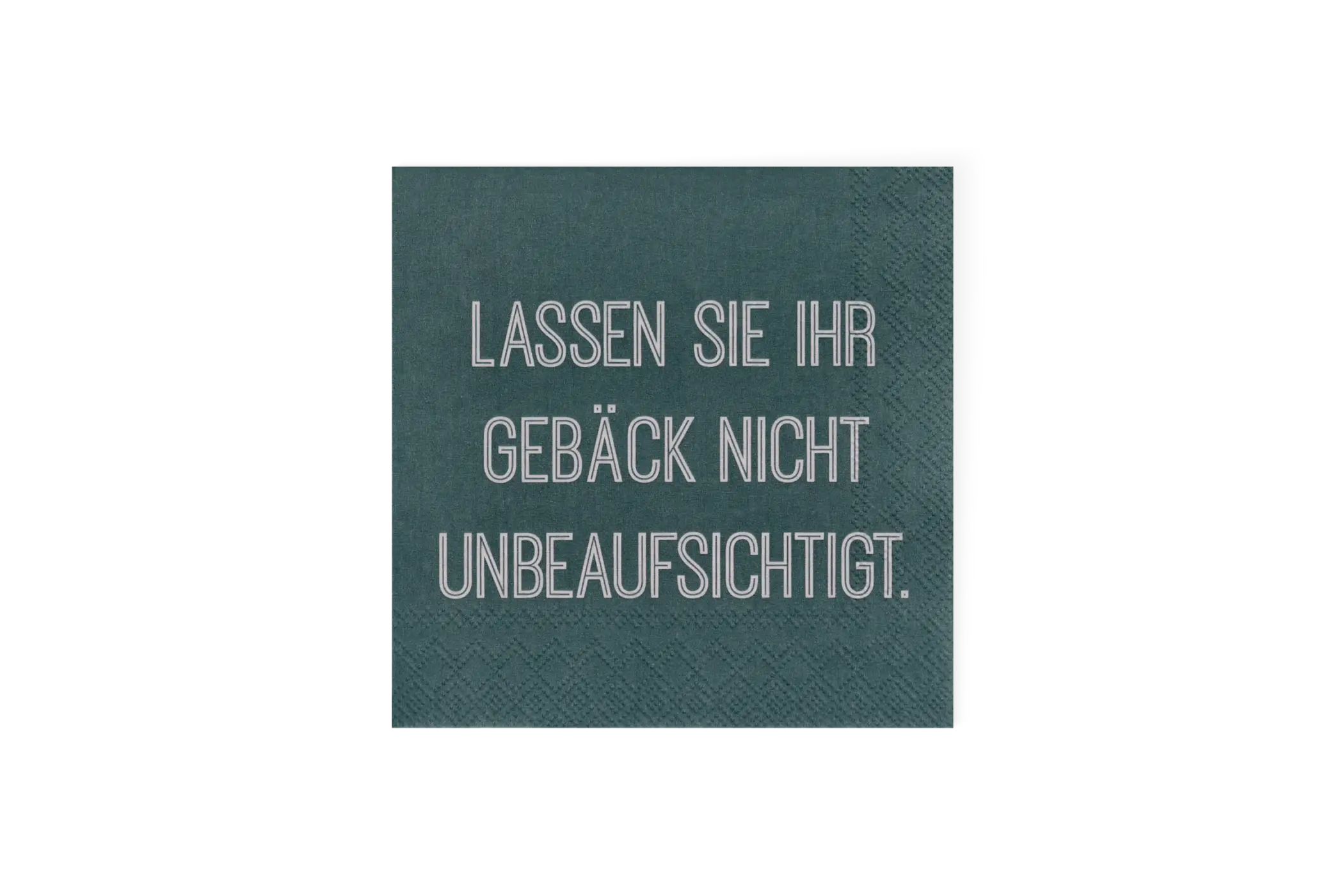 Räder Cocktailserviette Lassen sie ihr Gebäck nicht