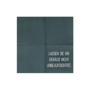 Räder Cocktailserviette Lassen sie ihr Gebäck nicht