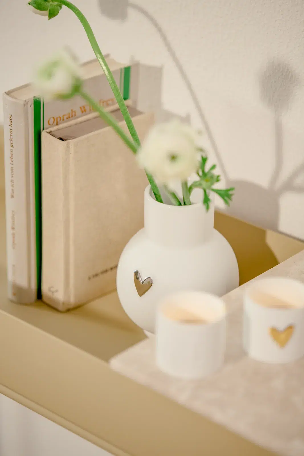 Räder Minivase Kugel Herz Silber