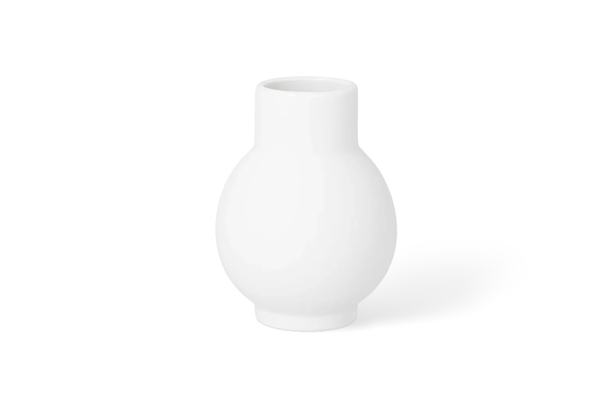 Räder Minivase Kugel Herz Silber