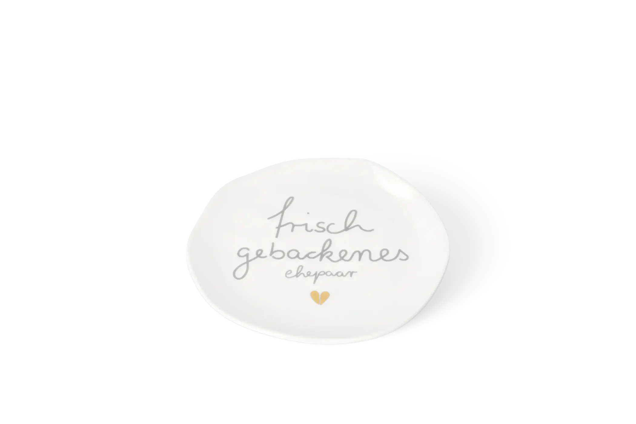 Räder Teller Frisch gebackenes Ehepaar Klein
