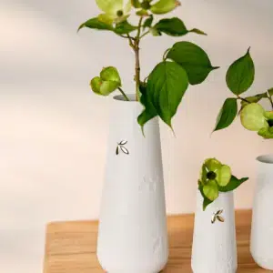 Räder Vase Goldblatt