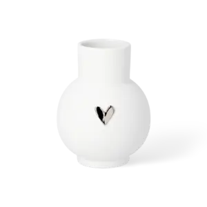 Räder Vase Kugel Herz Silber