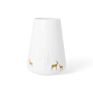 Räder Vase Poesie Winterlandschaft