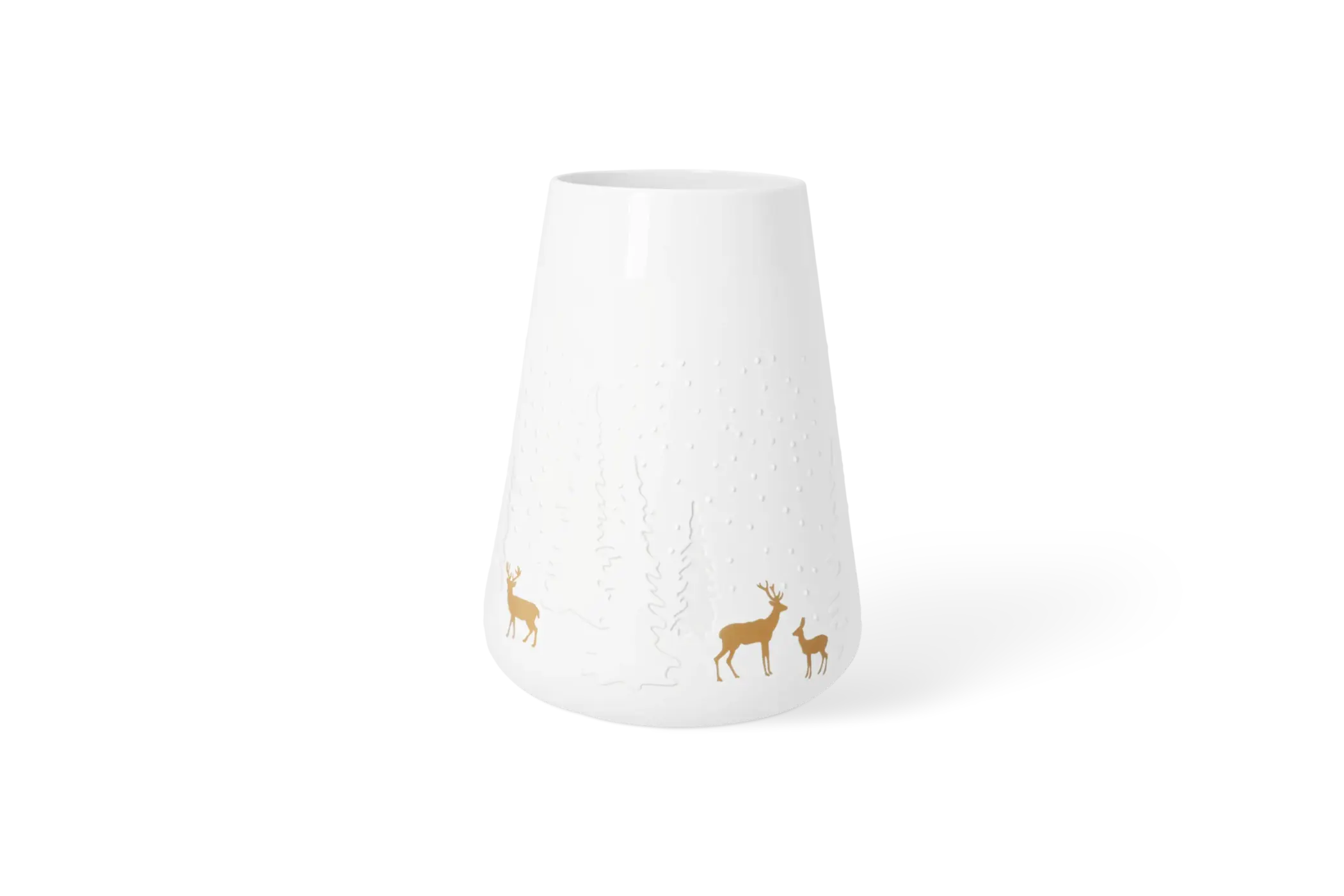 Räder Vase Poesie Winterlandschaft